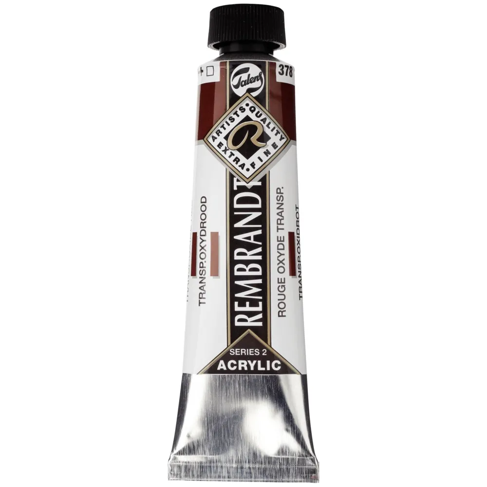 Rembrandt Farba akrylowa - - Transparent Oxide Red, 40 ml > Farby Akrylowe
