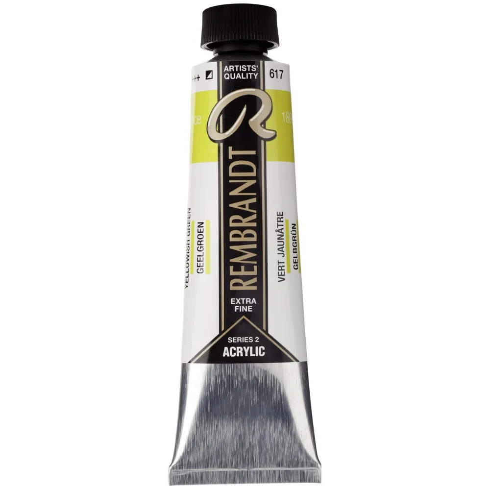 Rembrandt Farba akrylowa - - Yellowish Green, 40 ml > Farby Akrylowe