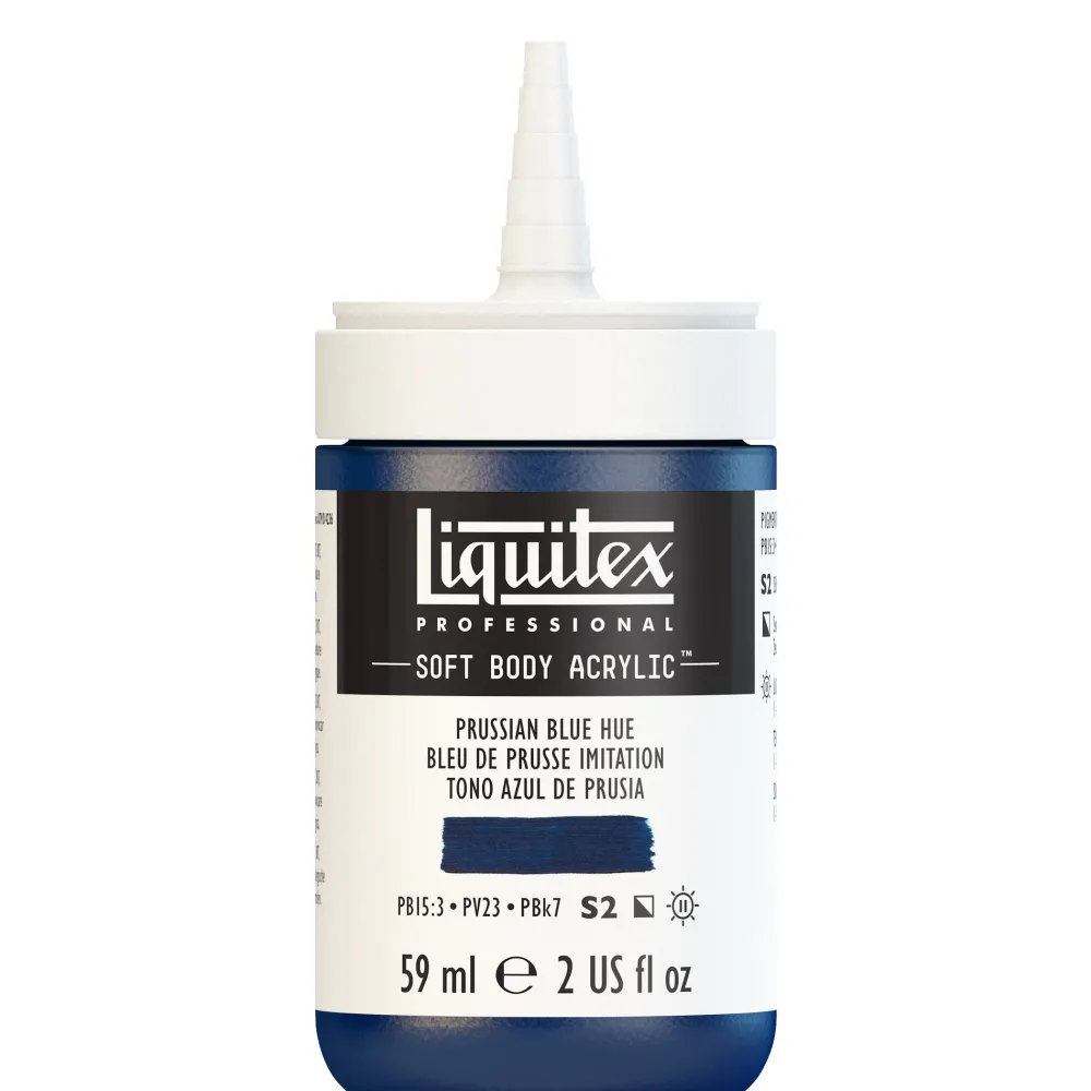 Liquitex Farba akrylowa Soft Body - - Prussian Blue Hue, 59 ml