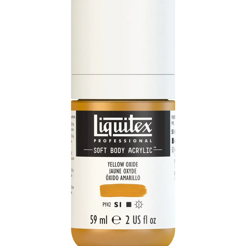 Liquitex Farba akrylowa Soft Body - - Yellow Oxide, 59 ml > Farby Akrylowe