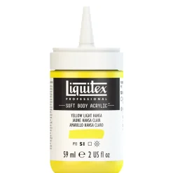 Liquitex Farba akrylowa Soft Body - - Yellow Light Hansa, 59 ml