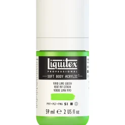 Liquitex Farba akrylowa Soft Body - - Vivid Lime Green, 59 ml