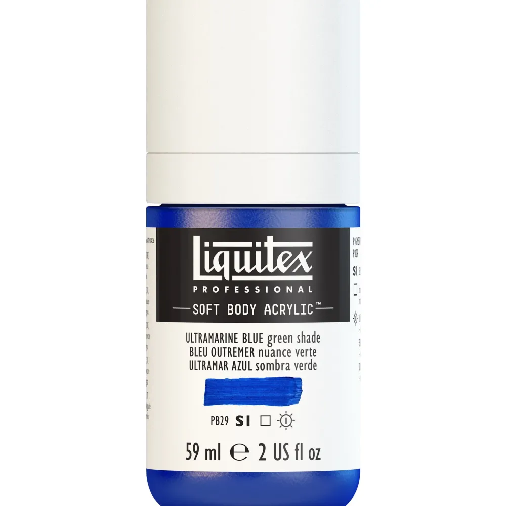 Liquitex Farba akrylowa Soft Body - - Ultramarine Blue Green Shade, 59 ml
