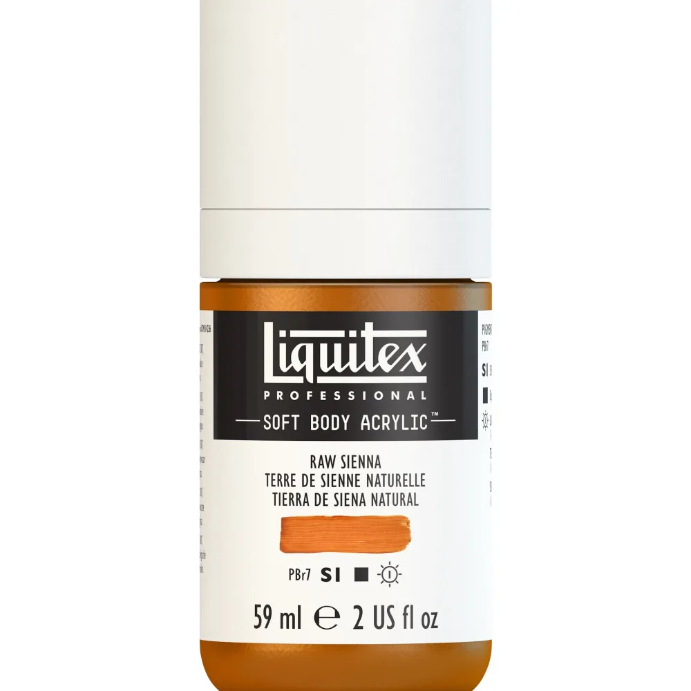 Liquitex Farba akrylowa Soft Body - - Raw Sienna, 59 ml