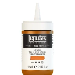Liquitex Farba akrylowa Soft Body - - Raw Sienna, 59 ml