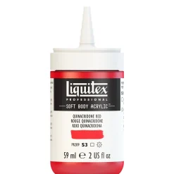 Liquitex Farba akrylowa Soft Body - - Quinacridone Red, 59 ml