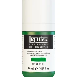 Liquitex Farba akrylowa Soft Body - - Phthalocyanine Green Yellow Shade, 59 ml