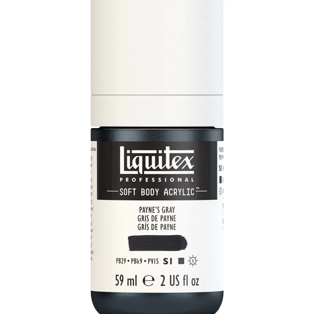 Liquitex Farba akrylowa Soft Body - - Payne's Gray, 59 ml