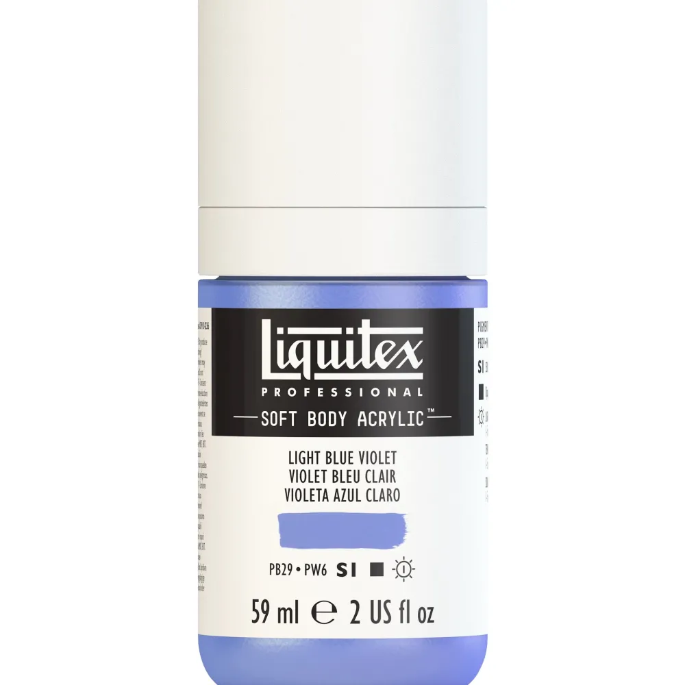 Liquitex Farba akrylowa Soft Body - - Light Blue Violet, 59 ml