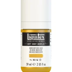 Liquitex Farba akrylowa Soft Body - - Iridescent Rich Copper, 59 ml > Farby Akrylowe