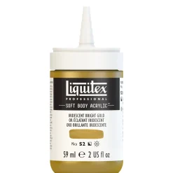 Liquitex Farba akrylowa Soft Body - - Iridescent Bright Gold, 59 ml