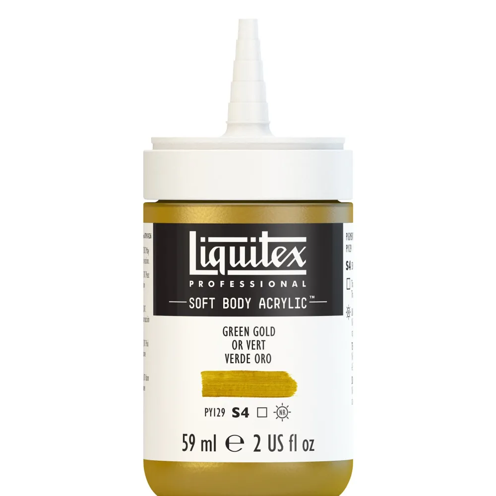 Liquitex Farba akrylowa Soft Body - - Green Gold, 59 ml