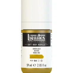 Liquitex Farba akrylowa Soft Body - - Green Gold, 59 ml