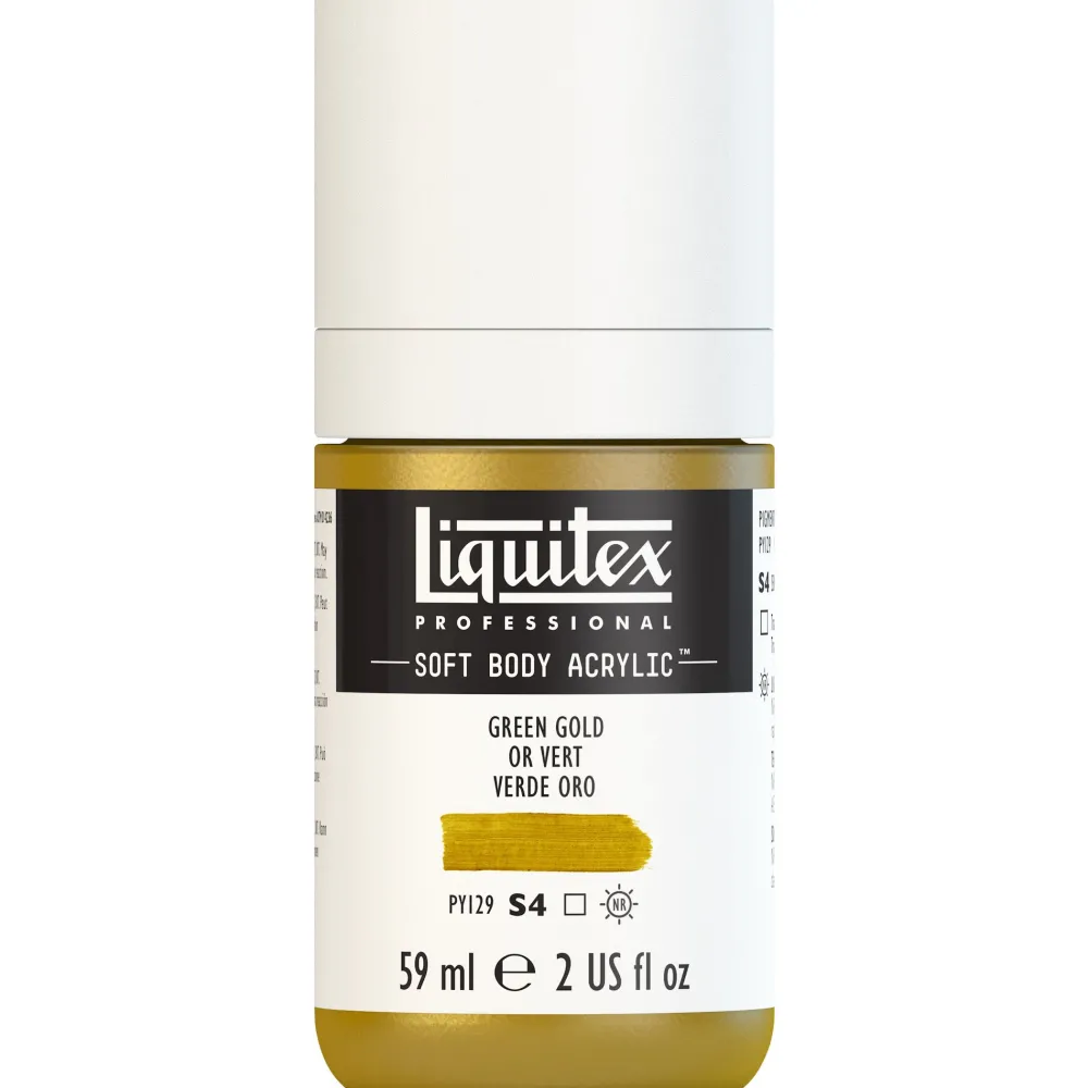 Liquitex Farba akrylowa Soft Body - - Green Gold, 59 ml