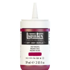 Liquitex Farba akrylowa Soft Body - - Deep Magenta, 59 ml