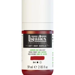 Liquitex Farba akrylowa Soft Body - - Cadmium Free Red Deep, 59 ml