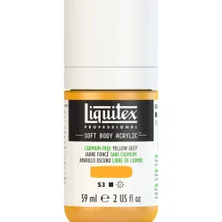 Liquitex Farba akrylowa Soft Body - - Cadmium Free Yellow Deep, 59 ml