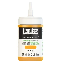 Liquitex Farba akrylowa Soft Body - - Cadmium Free Yellow Deep, 59 ml