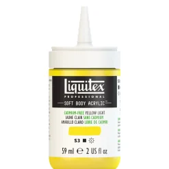 Liquitex Farba akrylowa Soft Body - - Cadmium Free Yellow Light, 59 ml