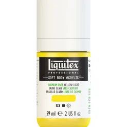 Liquitex Farba akrylowa Soft Body - - Cadmium Free Yellow Light, 59 ml