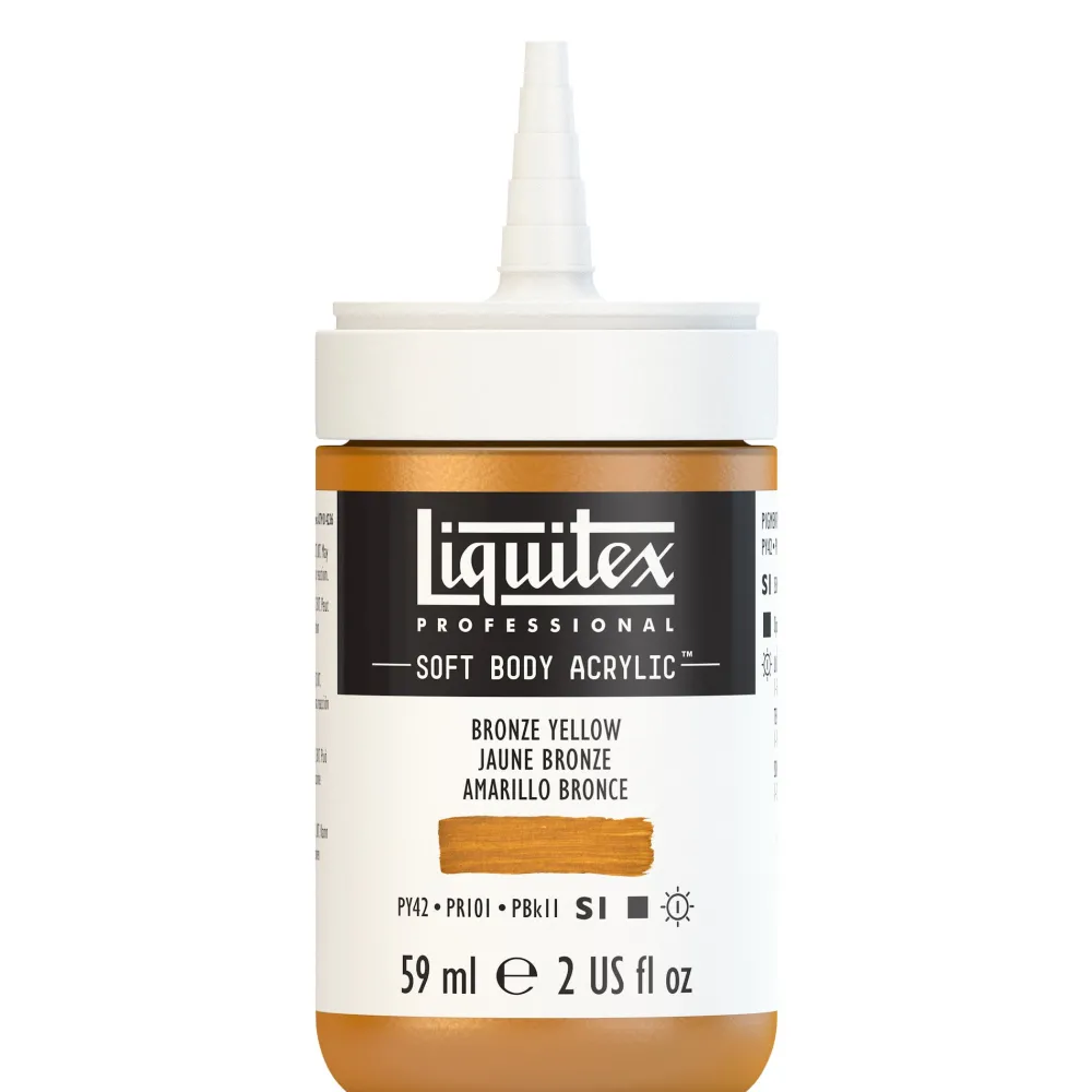 Liquitex Farba akrylowa Soft Body - - Bronze Yellow, 59 ml