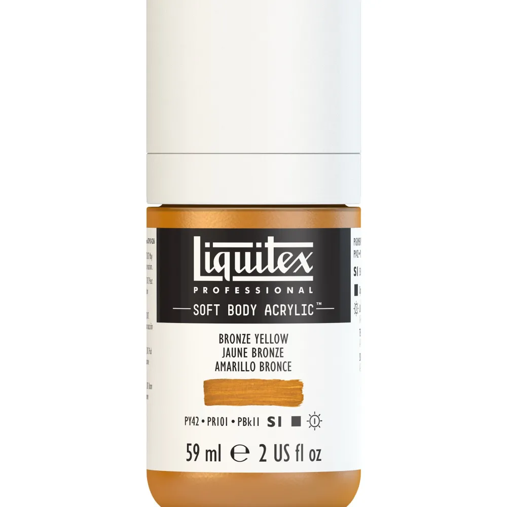 Liquitex Farba akrylowa Soft Body - - Bronze Yellow, 59 ml