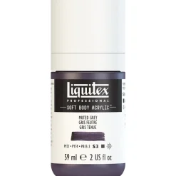 Liquitex Farba akrylowa Soft Body - - Muted Grey, 59 ml