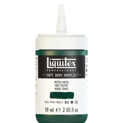 Liquitex Farba akrylowa Soft Body - - Muted Green, 59 ml