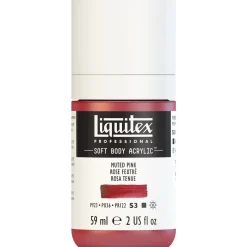 Liquitex Farba akrylowa Soft Body - - Muted Pink, 59 ml