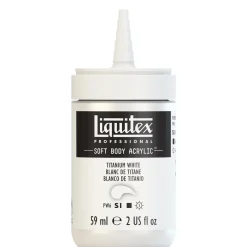 Liquitex Farba akrylowa Soft Body - - Titanium White, 59 ml