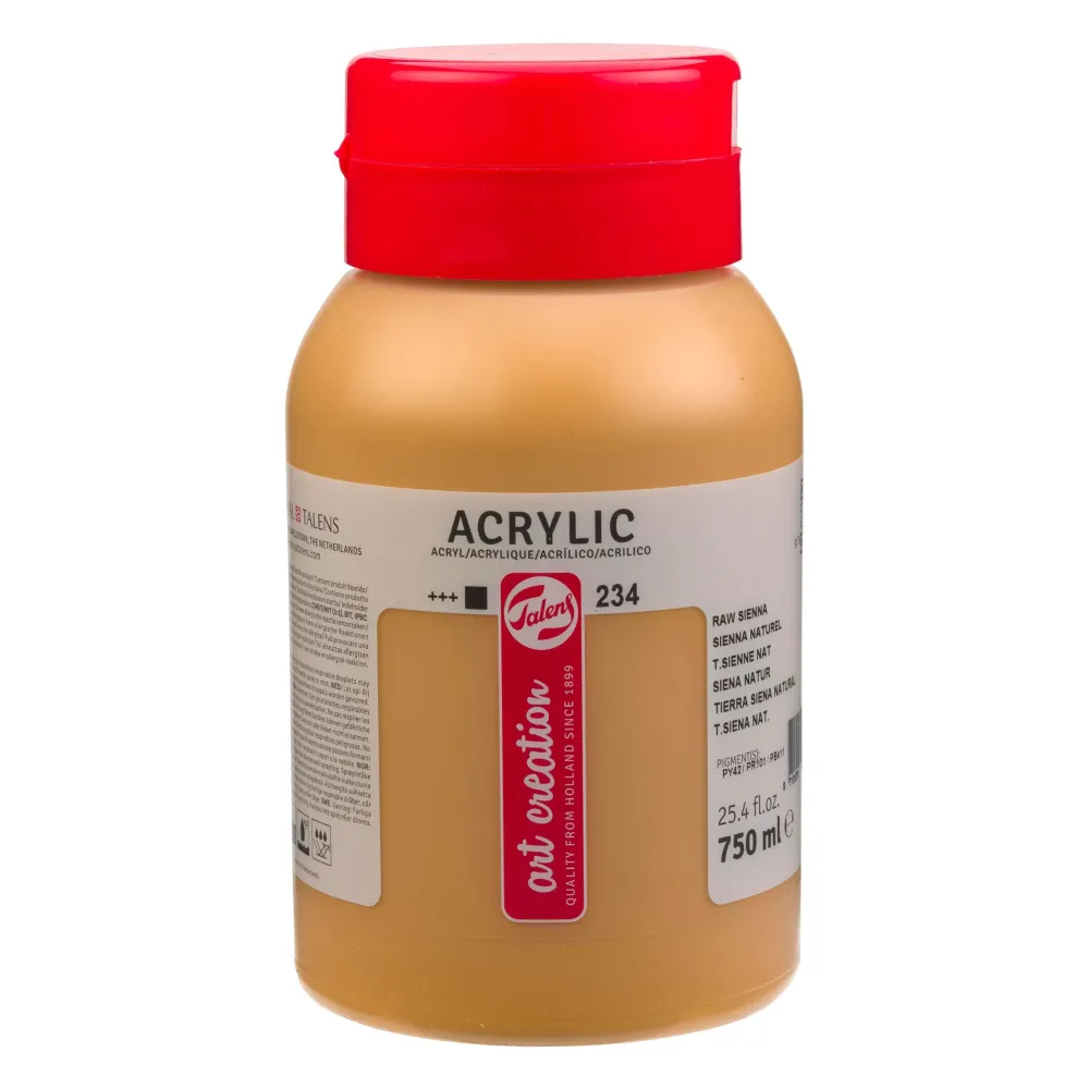 Talens Art Creation Farba akrylowa - - 234, Raw Sienna, 750 ml