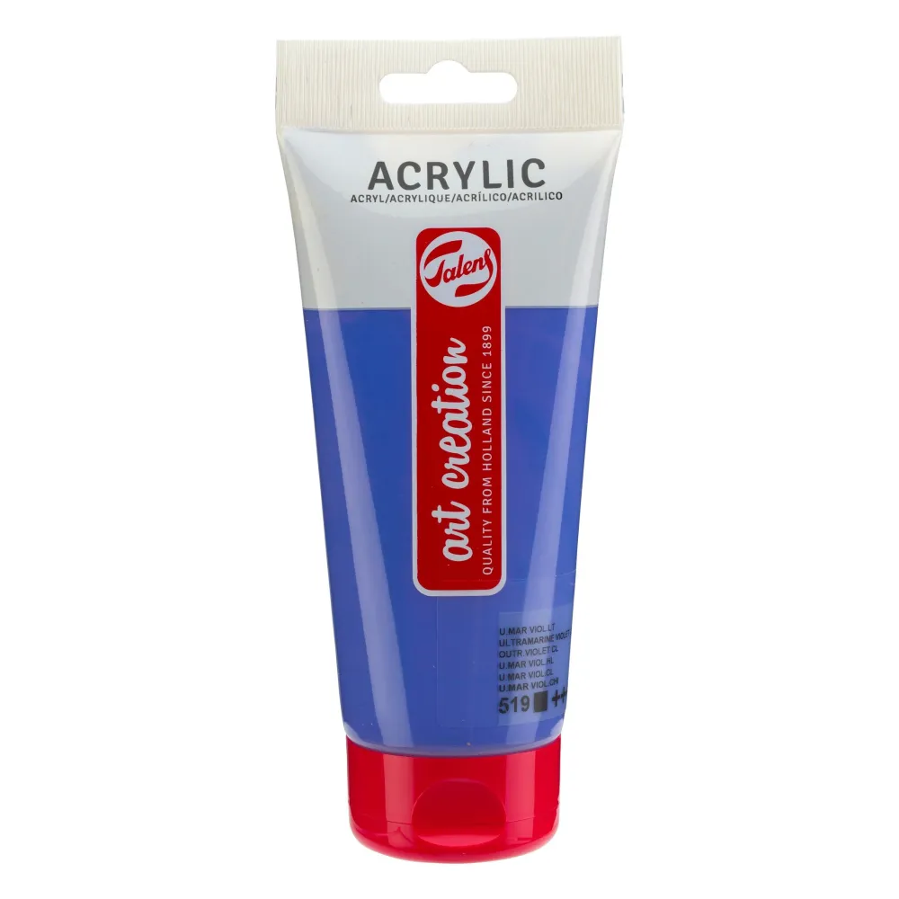 Talens Art Creation Farba akrylowa - - 519, Ultramarine Violet Light, 200 ml