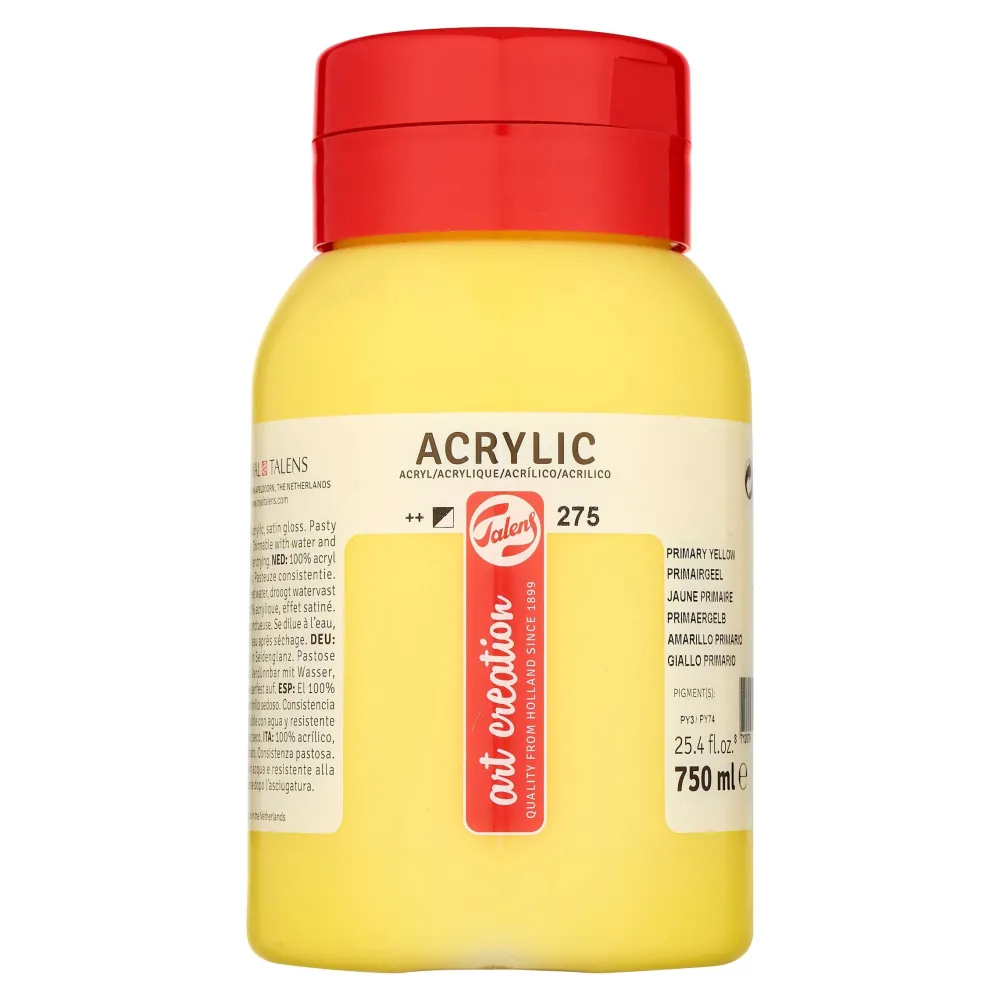 Talens Art Creation Farba akrylowa - - Azo Yellow Deep, 750 ml > Farby Akrylowe