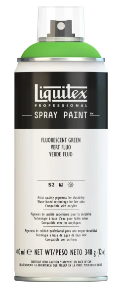 Liquitex Farba akrylowa w spray'u - - Fluorescent Blue, 400 ml > Farby Akrylowe