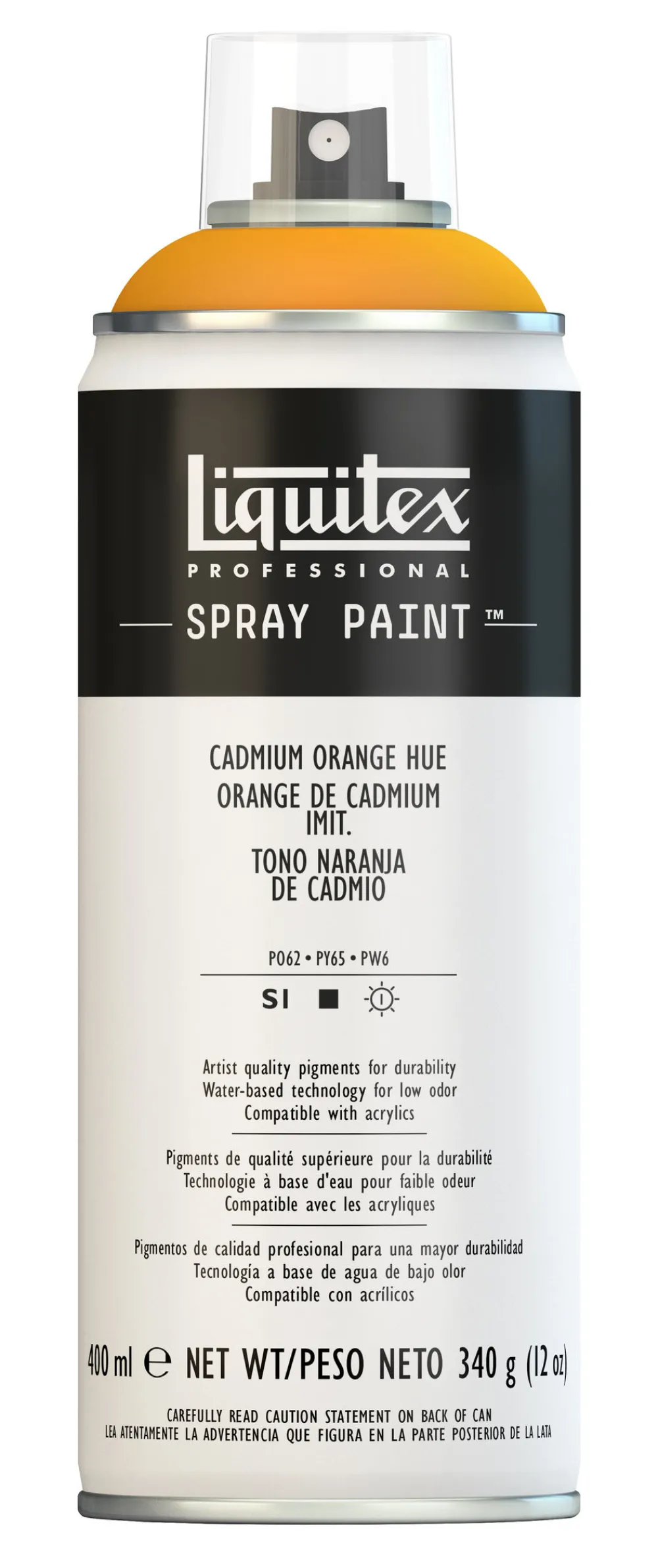 Liquitex Farba akrylowa w spray'u - - Naples Yellow Hue, 400 ml > Farby Akrylowe