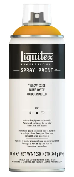 Liquitex Farba akrylowa w spray'u - - Yellow Medium Azo 400 ml > Farby Akrylowe