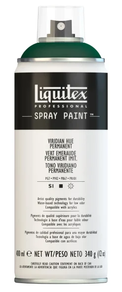 Liquitex Farba akrylowa w spray'u - - Viridian Hue Permanent, 400 ml