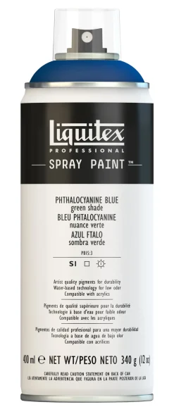 Liquitex Farba akrylowa w spray'u - - Phthalo Blue (Green Shade), 400 ml