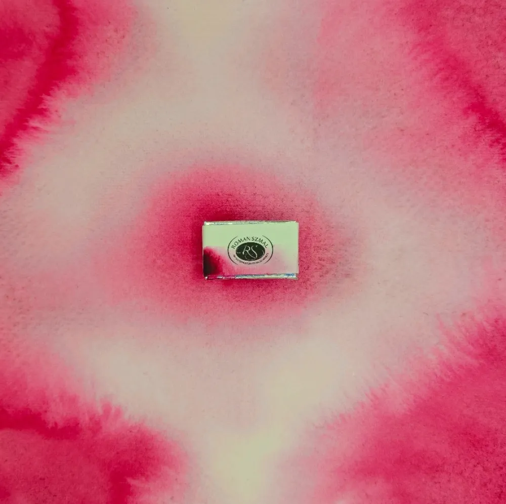 Roman Szmal Farba akwarelowa Aquarius - - 382, Quinacridone Warm Pink, kostka