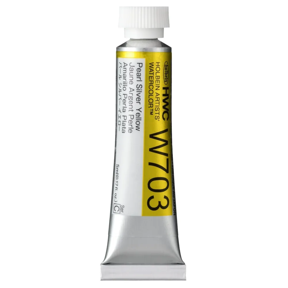 Holbein Farba akwarelowa Artists’ Watercolor - - Pearl Silver Green 5 ml > Farby Akwarelowe