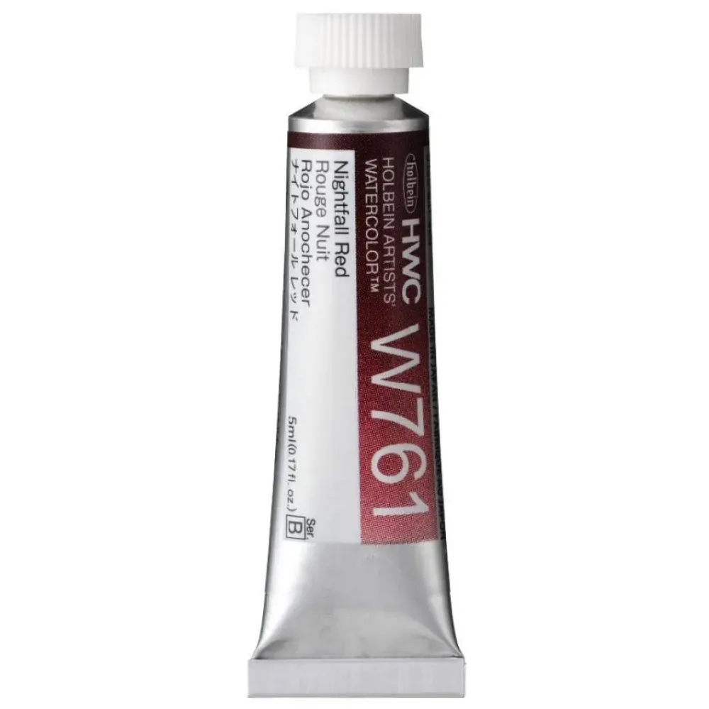 Holbein Farba akwarelowa Artists’ Watercolor - - Nightfall Red 5 ml