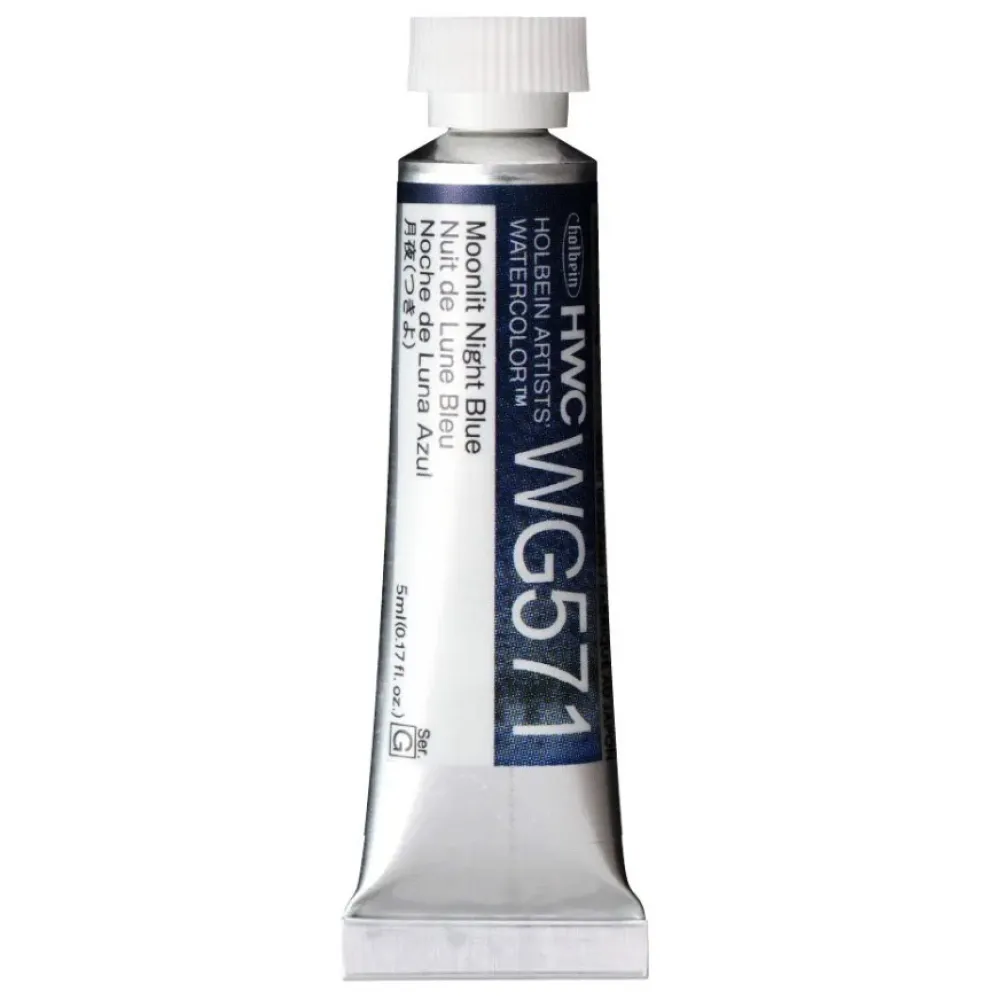 Holbein Farba akwarelowa Artists’ Watercolor - - Moonlit Night Blue, 5 ml