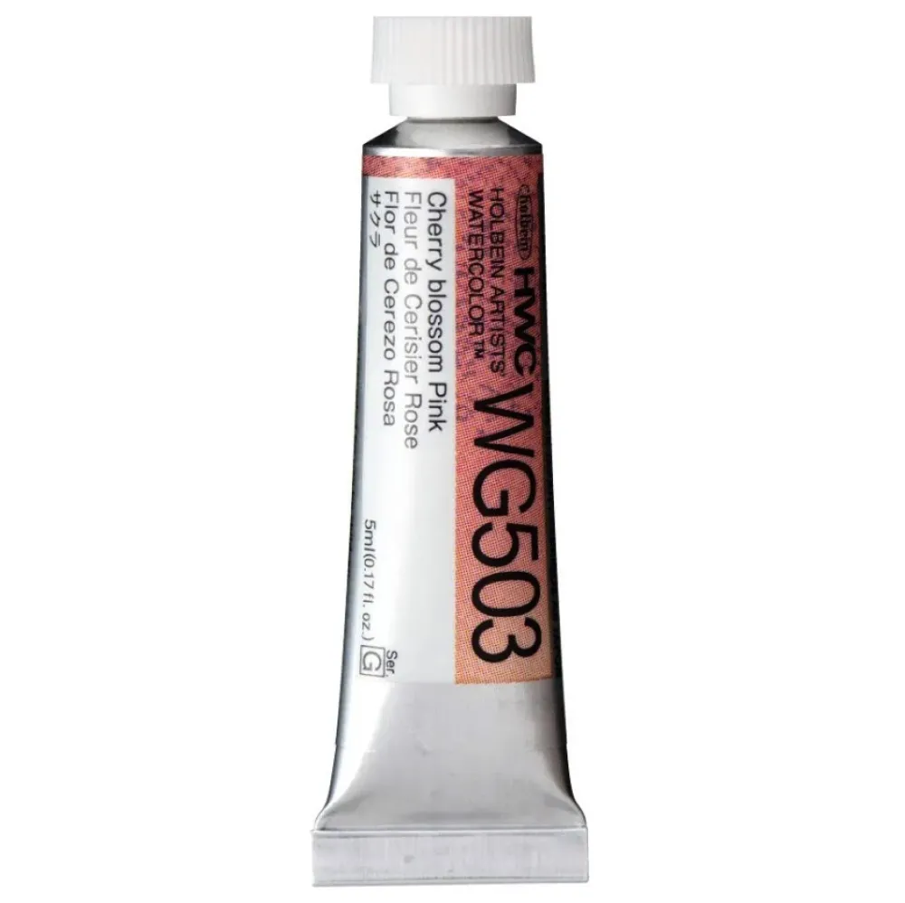 Holbein Farba akwarelowa Artists’ Watercolor - - Cherry Blossom Pink, 5 ml > Farby Akwarelowe