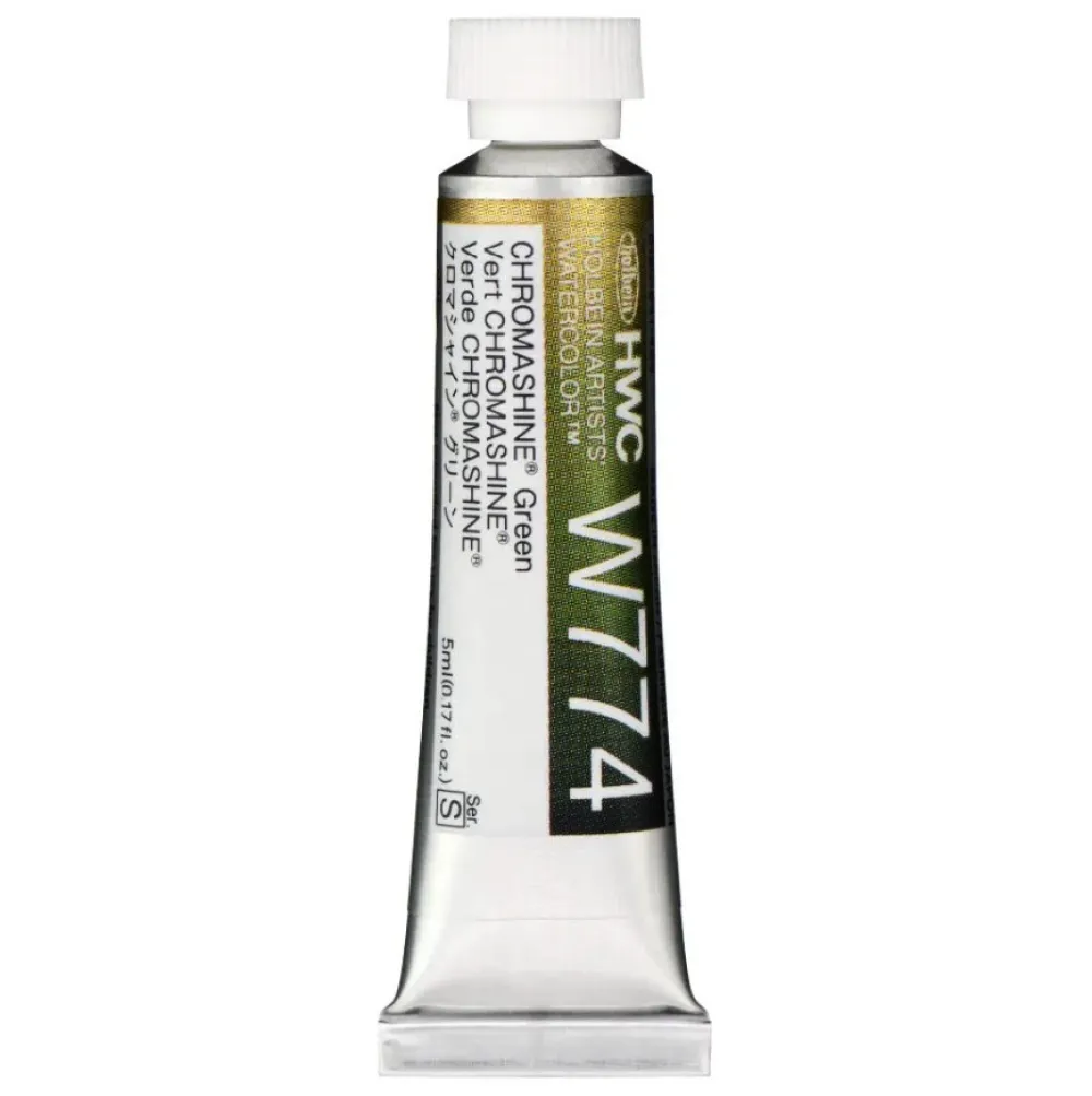 Holbein Farba akwarelowa Artists’ Watercolor - - Chromashine Green, 5 ml