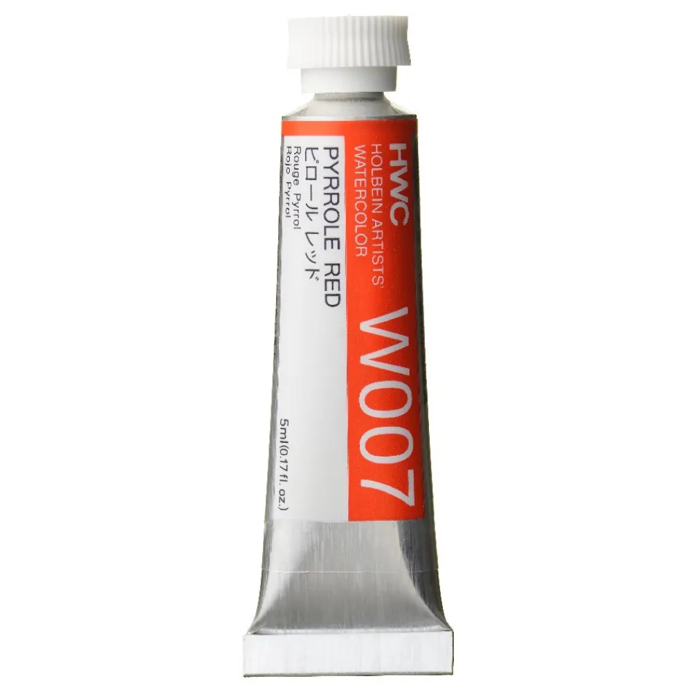 Holbein Farba akwarelowa Artists’ Watercolor - - Pyrrole Red, 5 ml