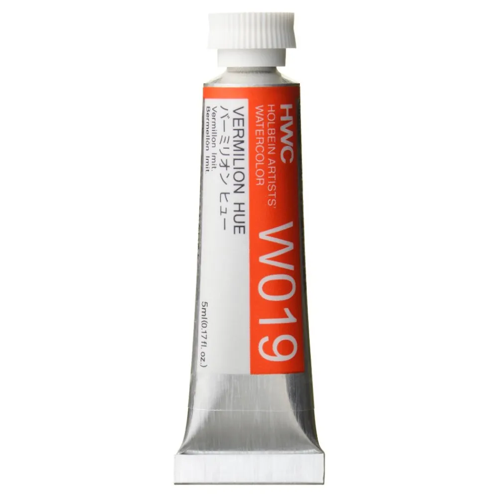 Holbein Farba akwarelowa Artists’ Watercolor - - Cadmium Red Orange, 5 ml > Farby Akwarelowe