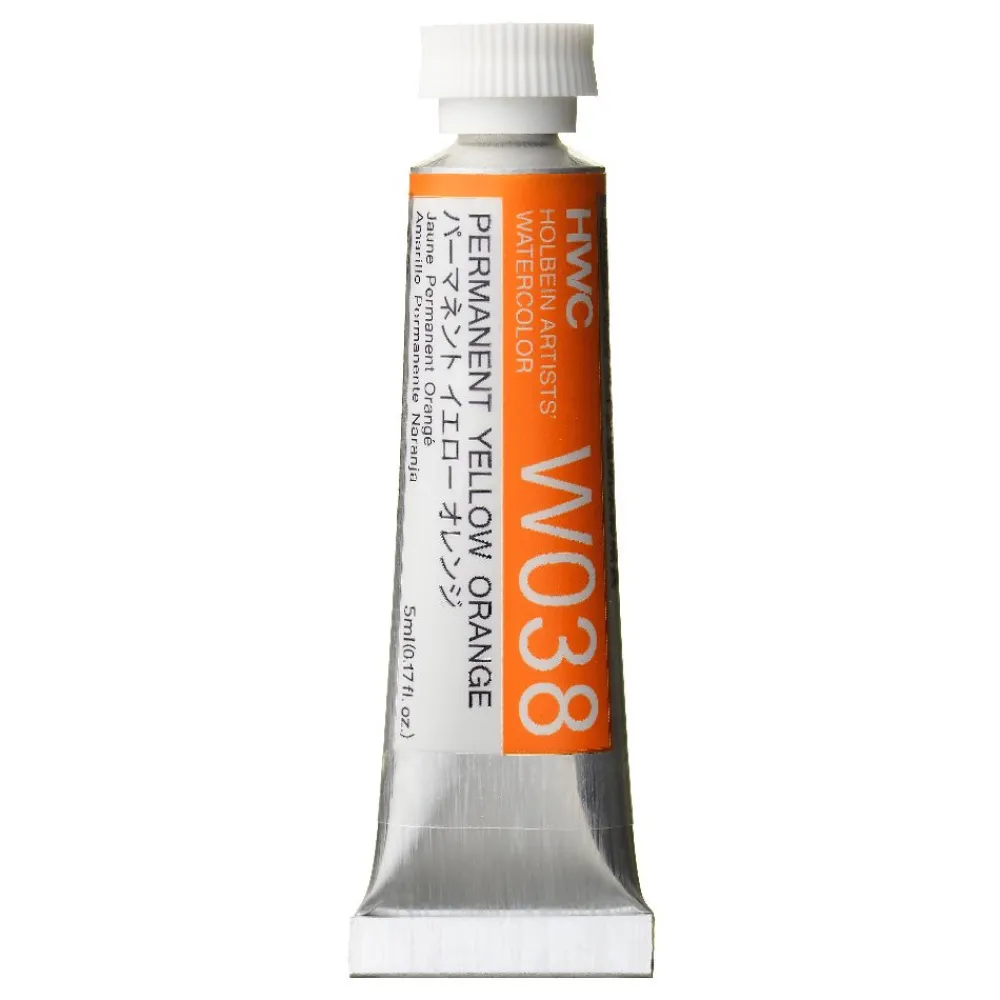 Holbein Farba akwarelowa Artists’ Watercolor - - Cadmium Yellow Deep, 5 ml > Farby Akwarelowe