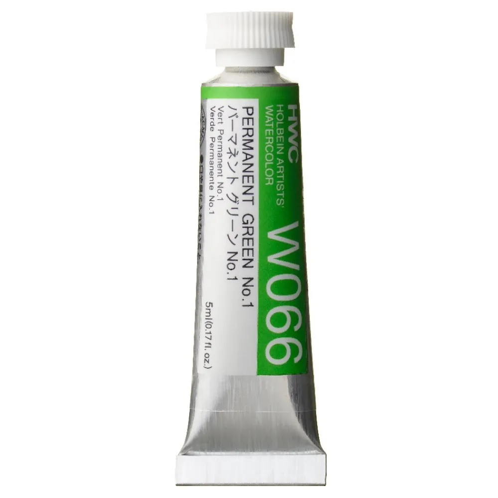 Holbein Farba akwarelowa Artists’ Watercolor - - Permanent Green 1, 5 ml