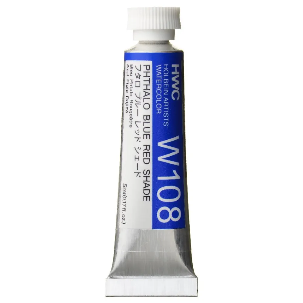 Holbein Farba akwarelowa Artists’ Watercolor - - Phthalo Blue Red Shade, 5 ml