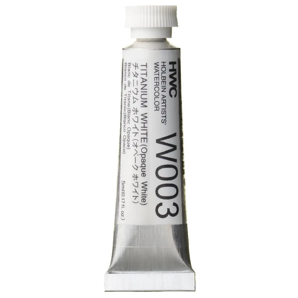 Holbein Farba akwarelowa Artists’ Watercolor - - Titanium White, 5 ml